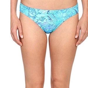 Lauren Ralph Lauren Oceania Blue Hipster Bikini Bottoms